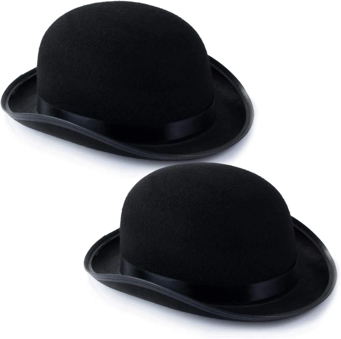 Funny Party Hats Derby Bowler Hat - Costume Hats for Men Women Unisex - Dress Up