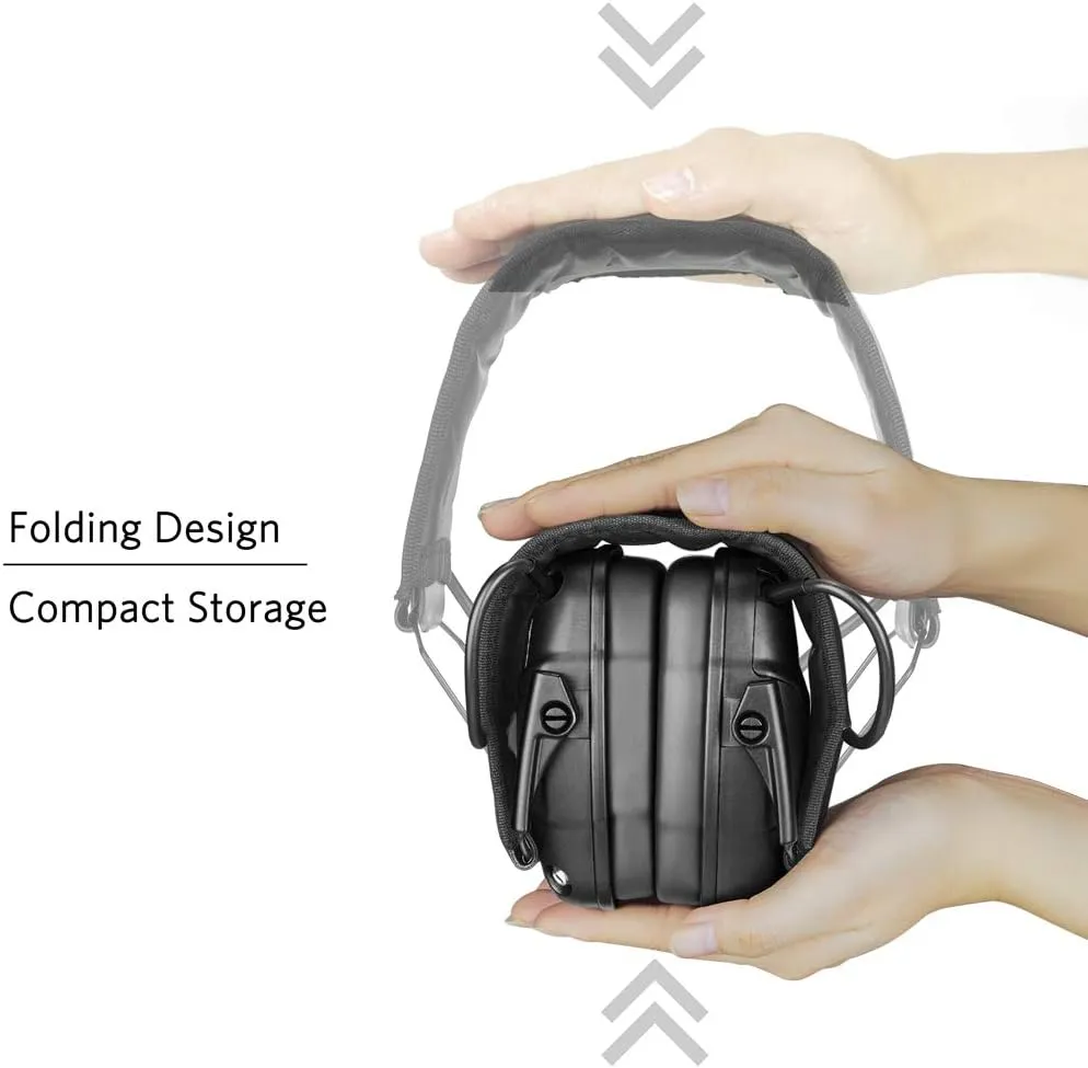 GUCHO Hearing Protection Ear Muffs,Shooting Range Ear Protection for Hunting Mowing