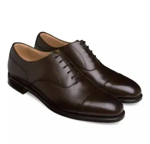 Handmade Men Dark Brown Leather Dress Lace Up Shoe, Party Wear Shoe, Office Shoe