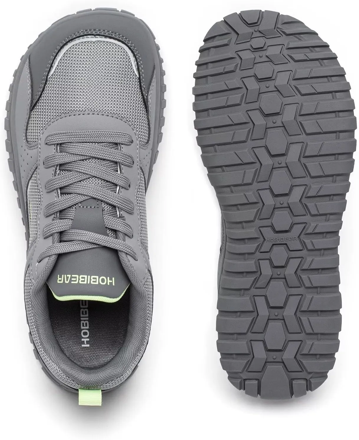 HOBIBEAR Mens Barefoot Shoes | Wide Toe Box | Comfortable Trail Running Sneaker