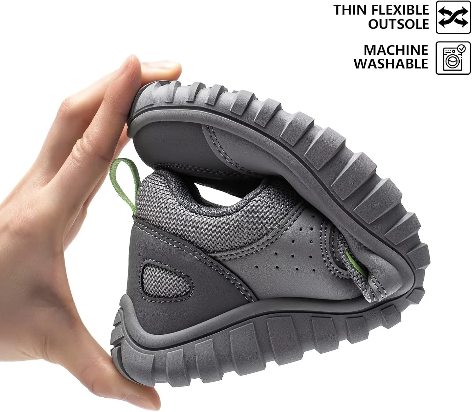 HOBIBEAR Mens Barefoot Shoes | Wide Toe Box | Comfortable Trail Running Sneaker