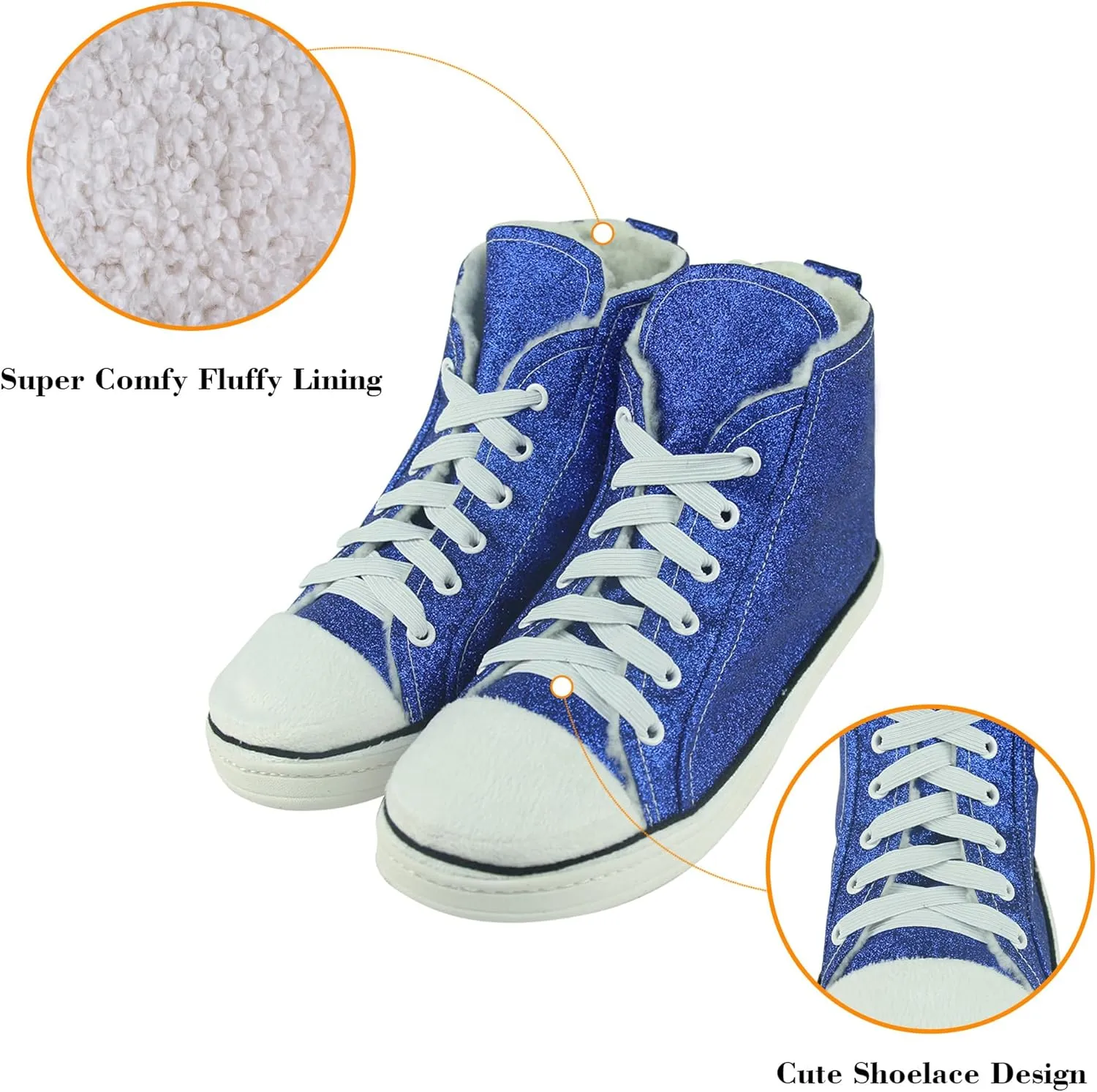 Home Slipper Men's Winter Warm Plush Indoor House Outdoor Fashion Sneaker Slippers Boots