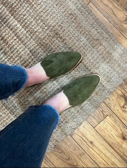 Ivy Suede Mule