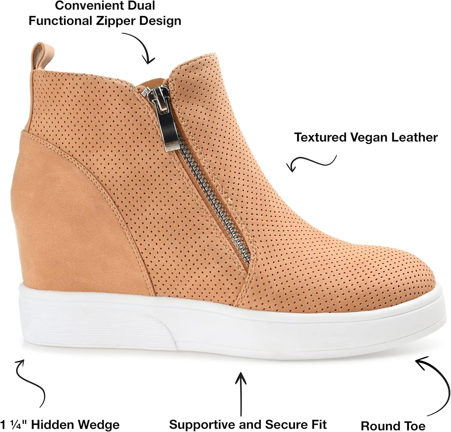 Journee Collection Women's Pennelope Sneaker