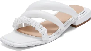 JW PEI Women's Jada Flat Mule Sandals