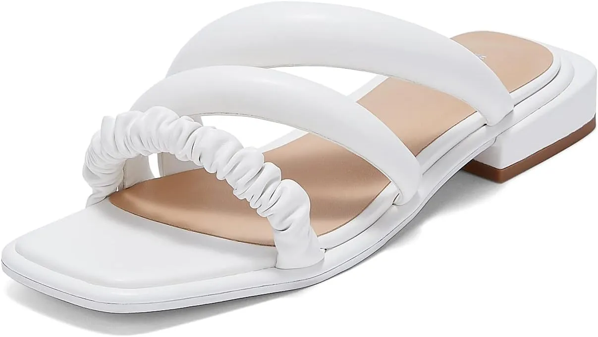 JW PEI Women's Jada Flat Mule Sandals