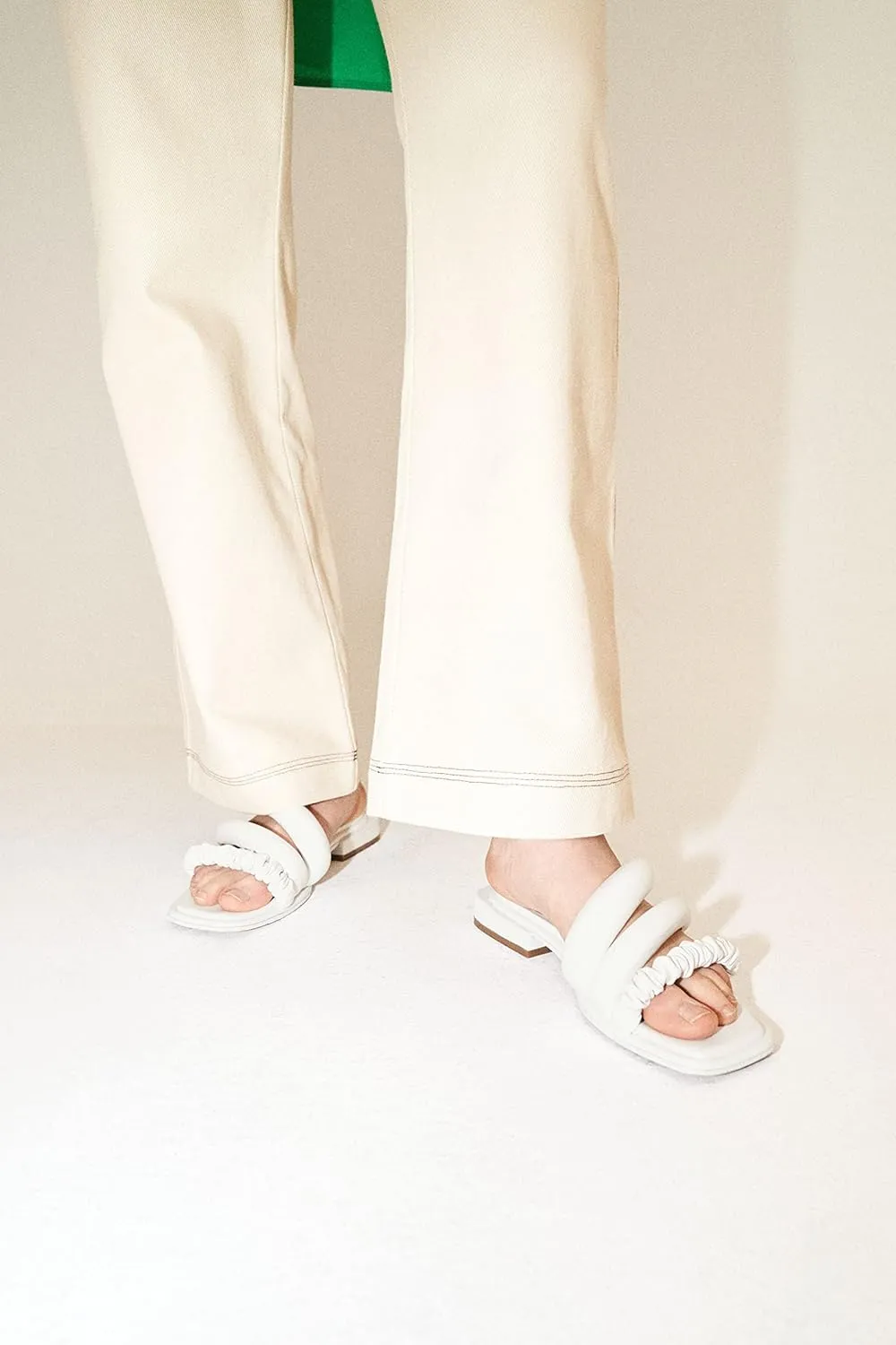 JW PEI Women's Jada Flat Mule Sandals