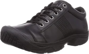KEEN Utility Men's PTC Oxford Low Height Non Slip Kitchen Food KEEN Utility Shoe, Black, 10 US