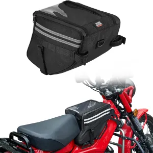 KEMIMOTO Center Bag Compatible with CT125 Trail 125 Hunter Cub 2021 2022 2023 2024 2025 Rack Bag Center Luggage Pouch Storage Bag 10L