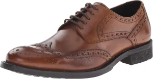 Kenneth Cole New York Men's Gold Mind Oxford, Cognac, 8 M US