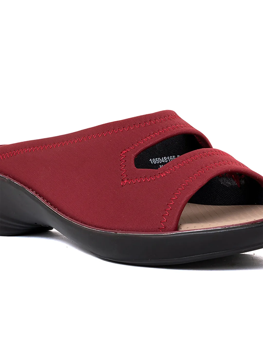 Khadim Wedge Heel Mule Slip On Sandal for Women