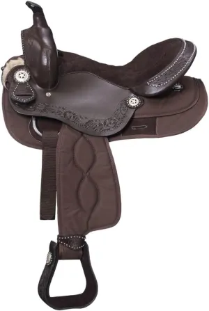 King Series KSeries Mule Krypton Pro Trail Saddle Pkg 15 Brown
