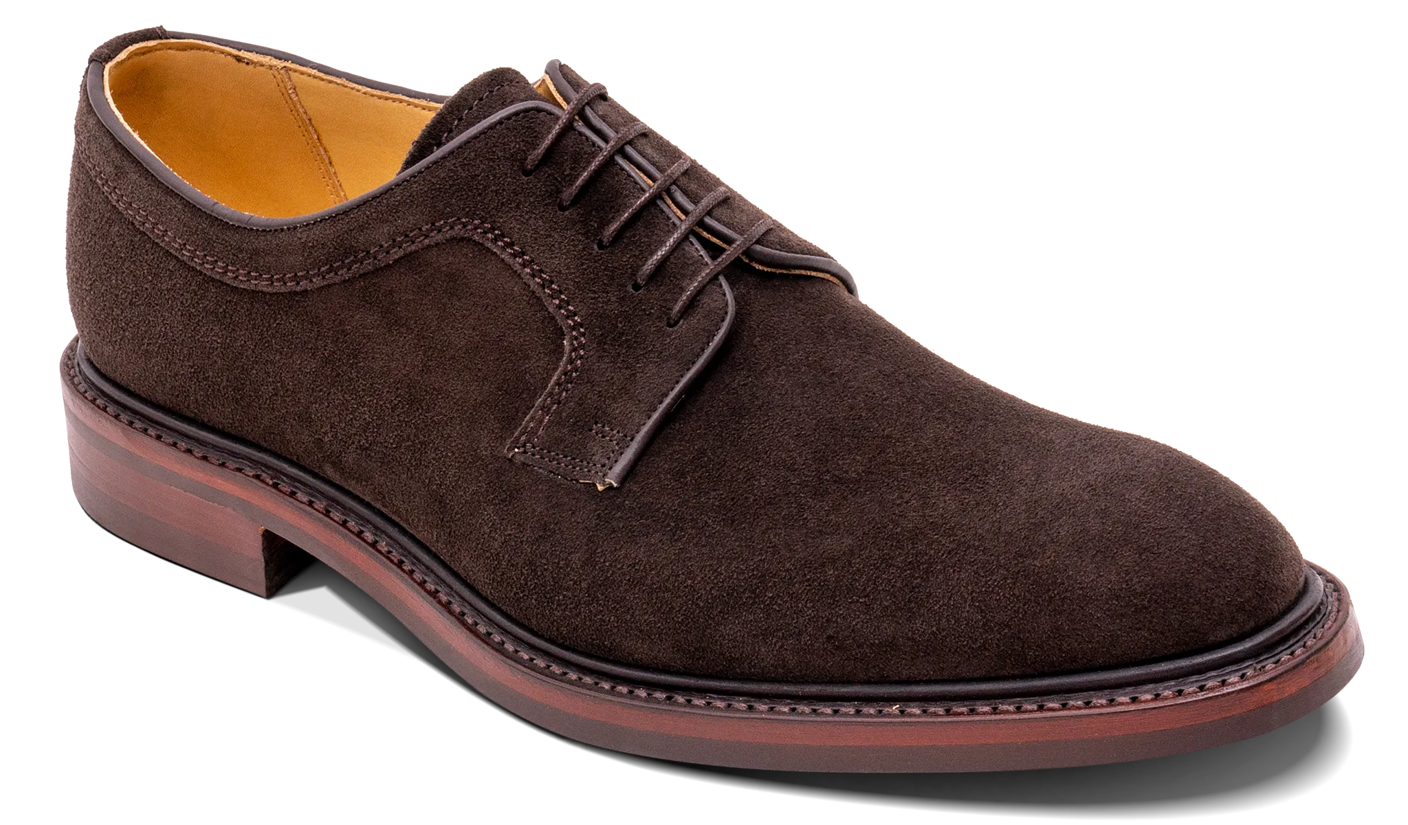 Kirkby - Dark Brown Suede