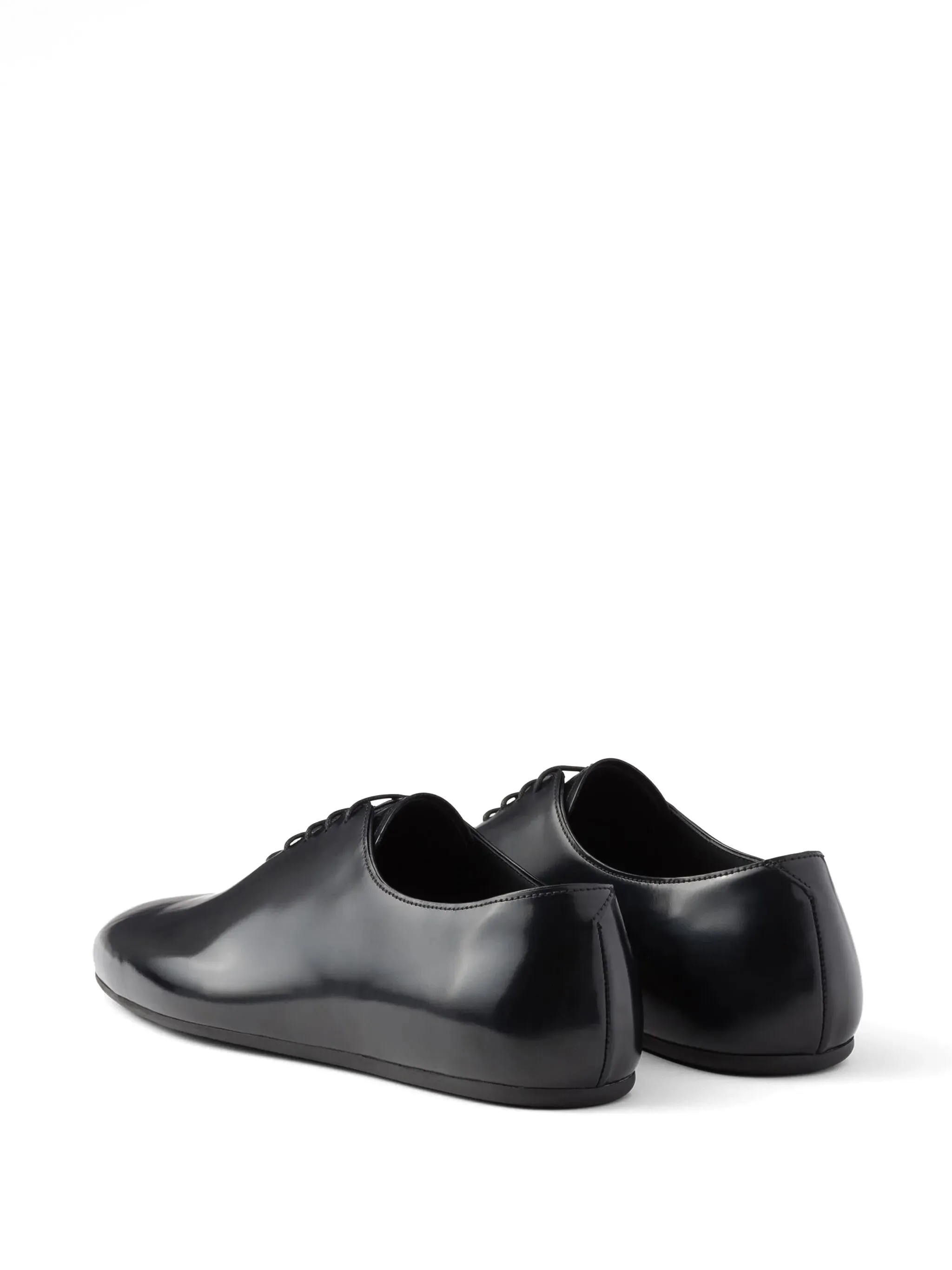 lace-up Fast worldwide shipping brushed-leather shoes Act fast