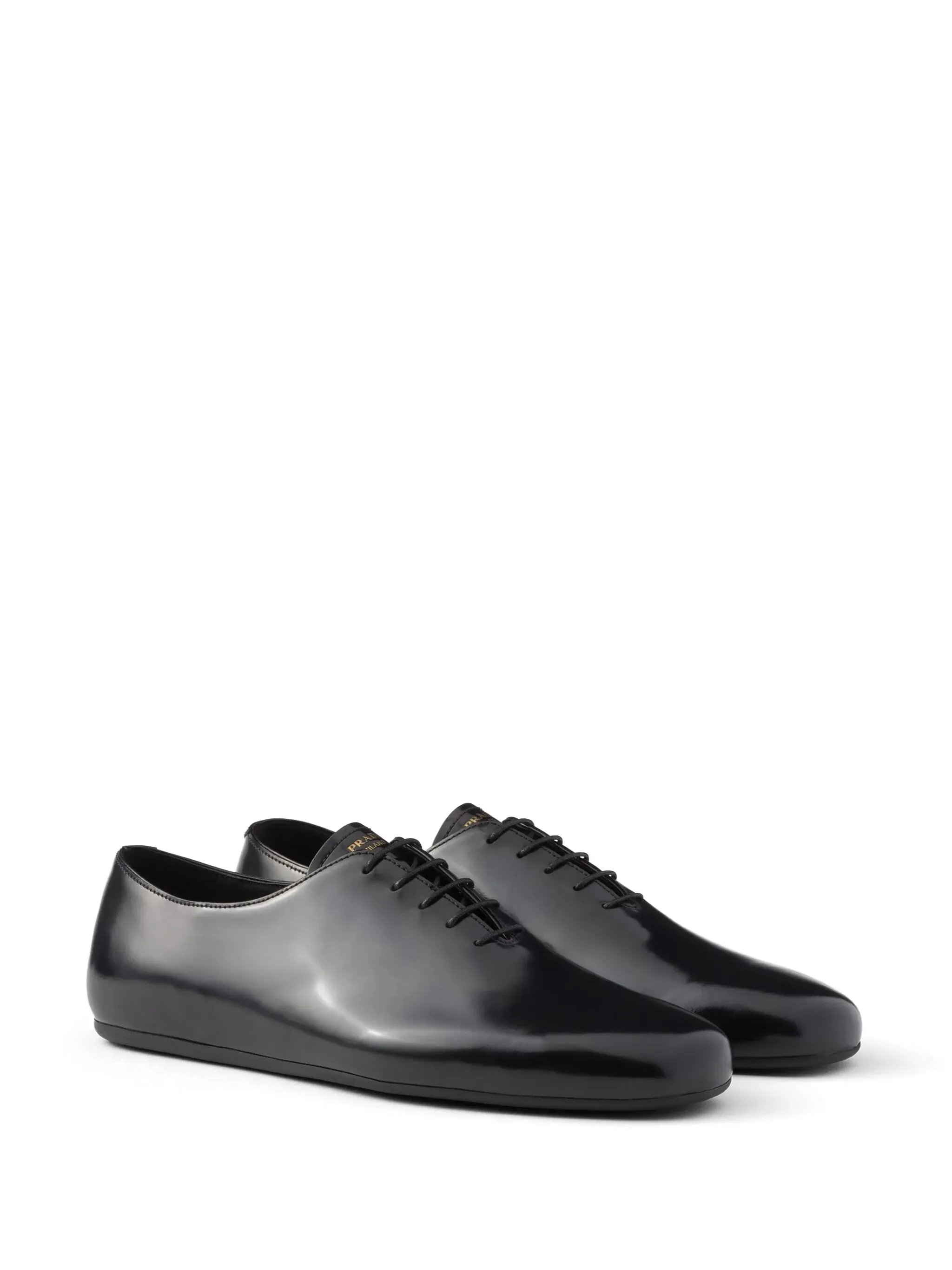 lace-up Fast worldwide shipping brushed-leather shoes Act fast