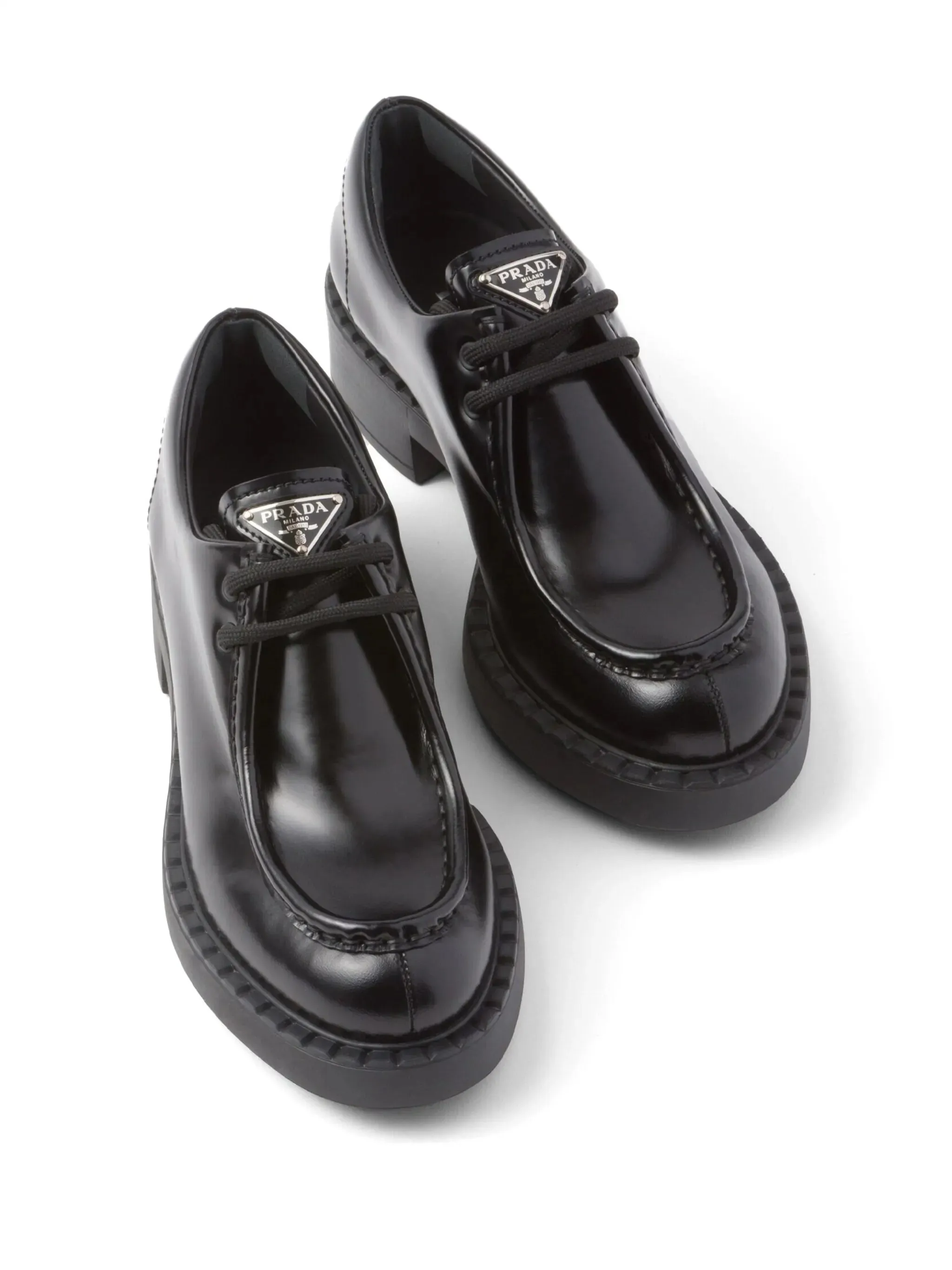 leather lace-up Value-packed shoes Percentage-based sale brushed