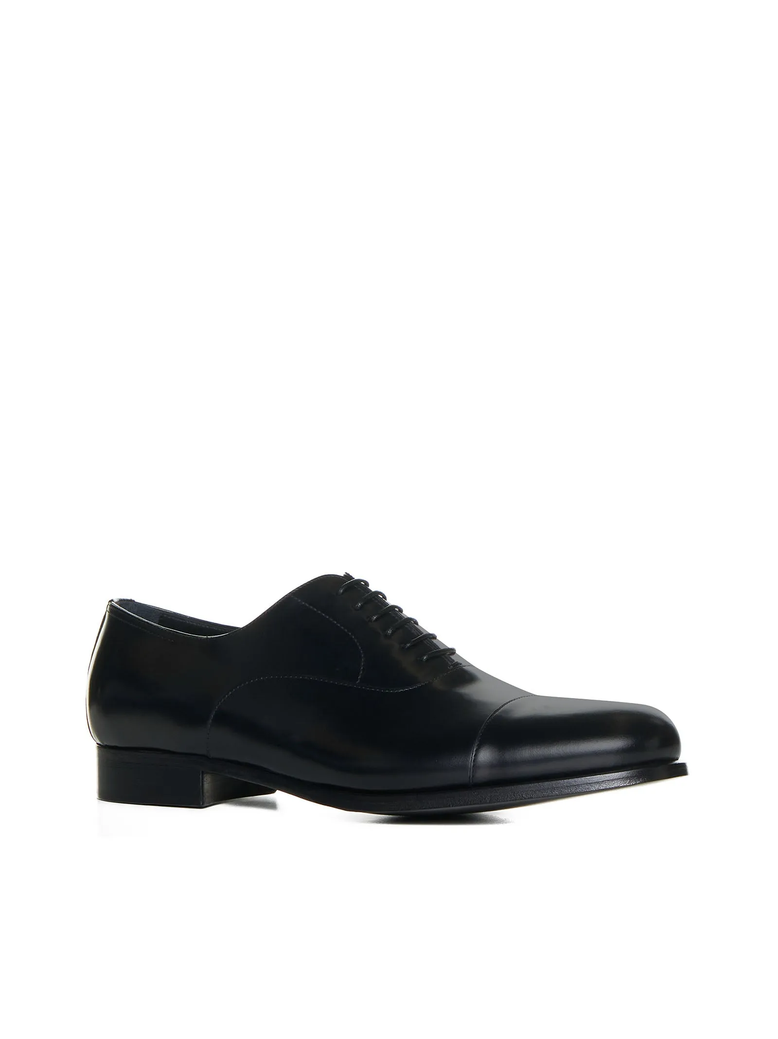 Leather oxford shoes