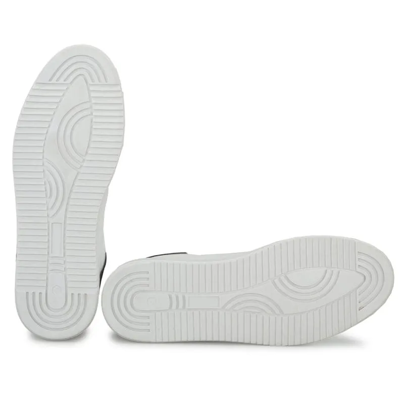 Legwork Casual 2.0 Triple White & Black Vegan Leather Shoes