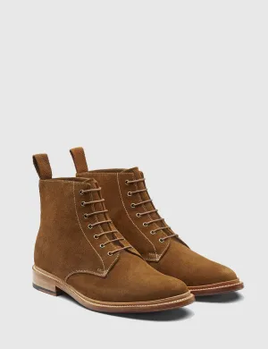 Limited supply - Snuff Grenson Boot Fergal Bargain Brown Suede Derby