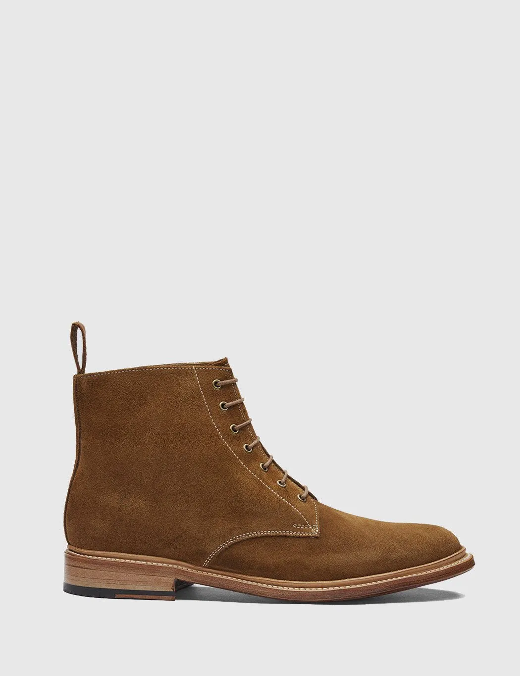 Limited supply - Snuff Grenson Boot Fergal Bargain Brown Suede Derby