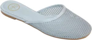 Makers Shoes - LEVI 4 - Mesh Slip-On Mules, Breathable Flat Slippers