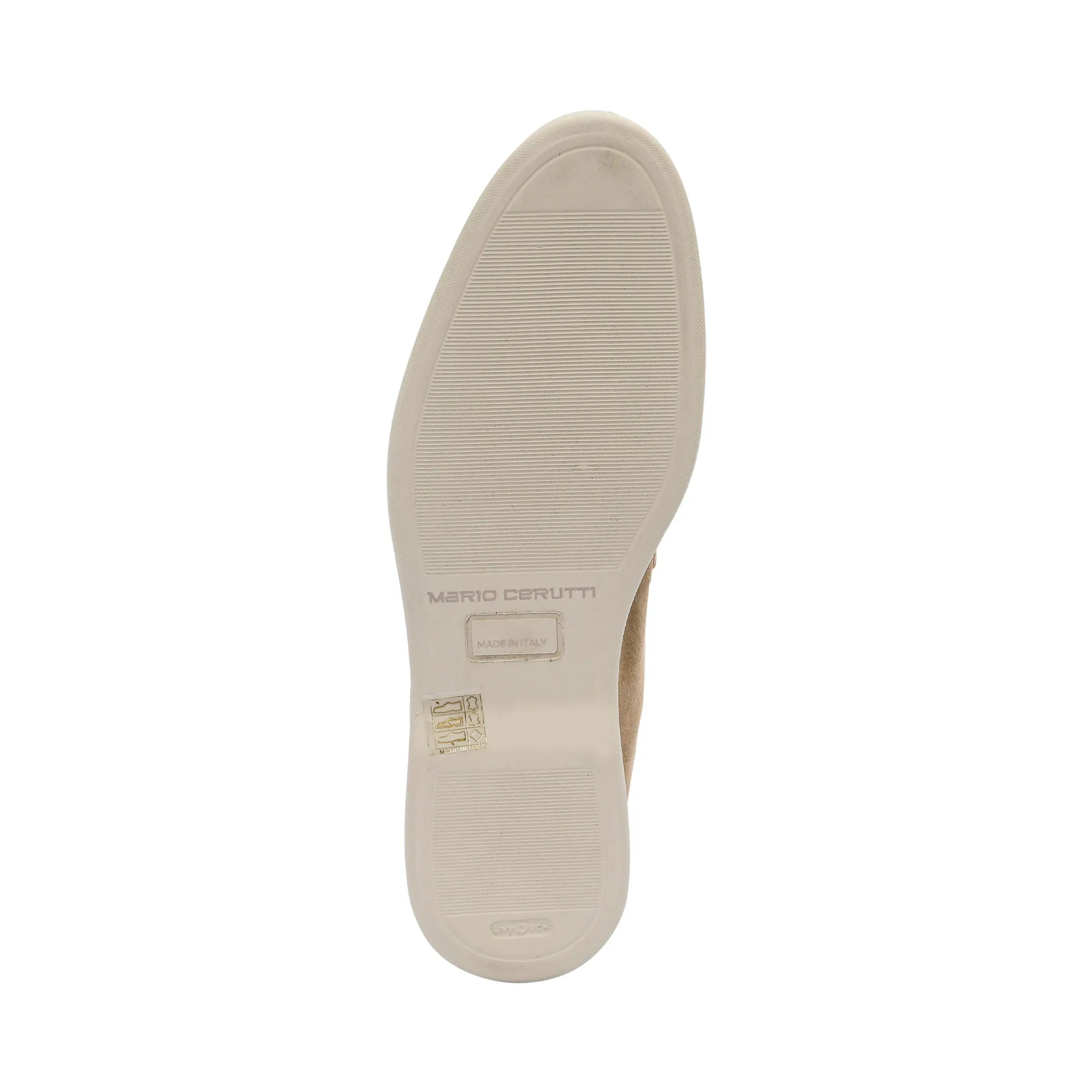 Mario Cerrutti Men's Leather Beige Loafer