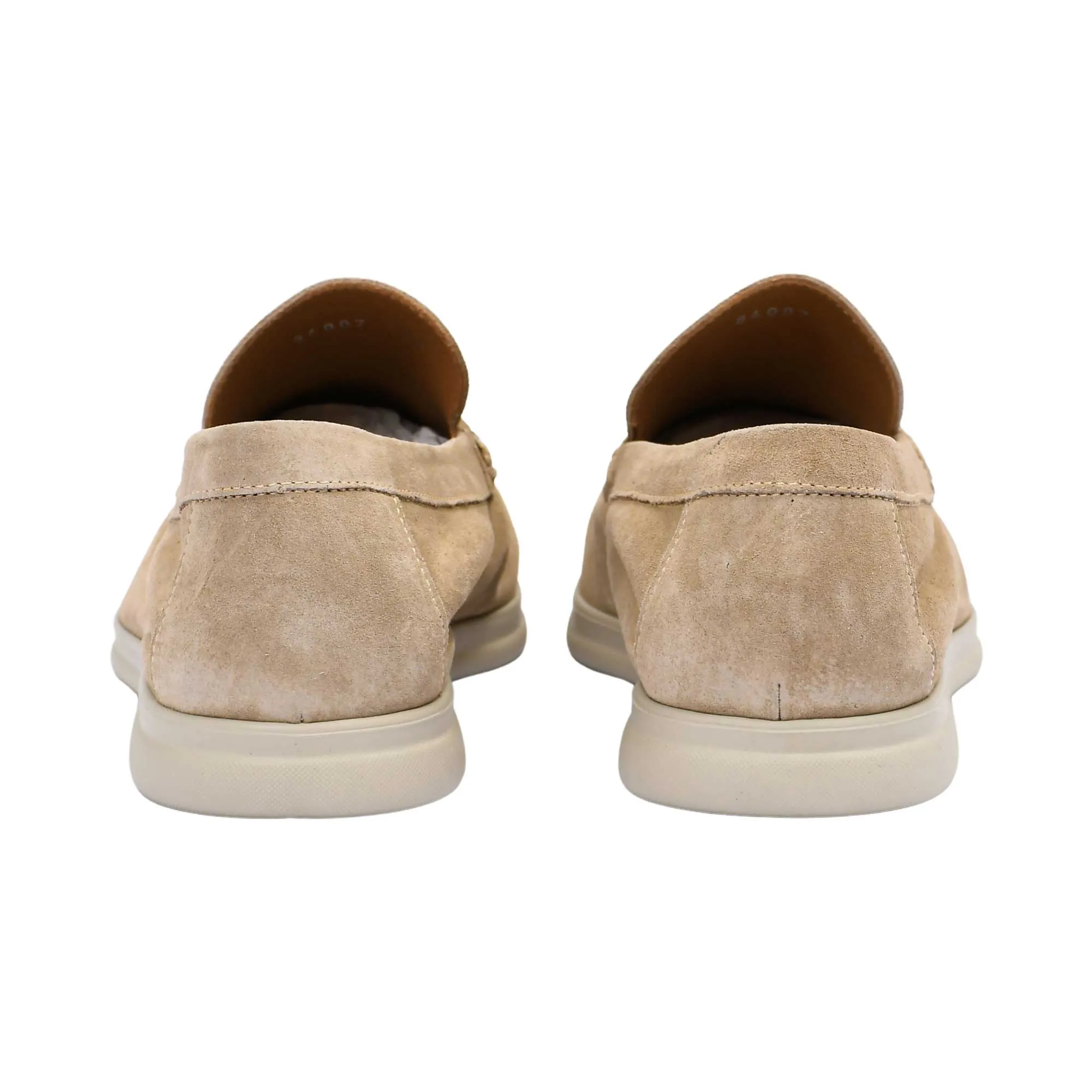 Mario Cerrutti Men's Leather Beige Loafer