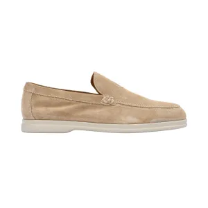Mario Cerrutti Men's Leather Beige Loafer
