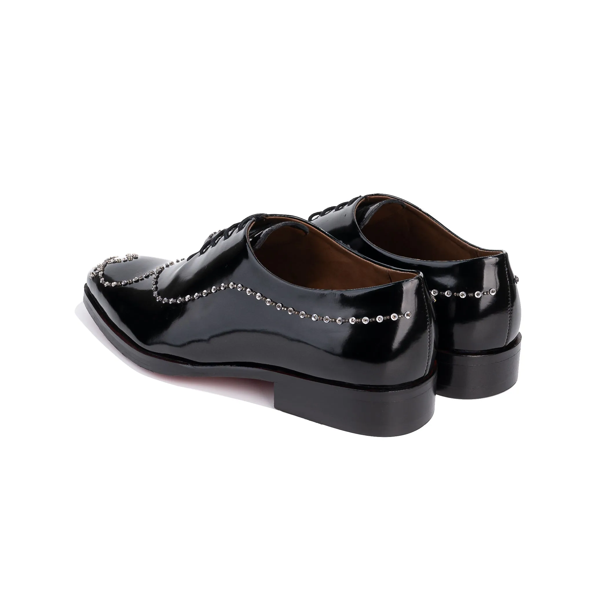 Men Luxury Leather Lace-Up Oxford Shoes