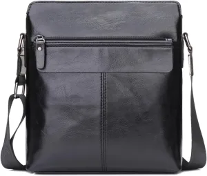 Men's Bag 1 Shoulder Bag Business Crossbody Bag Men's Casual Shoulder Bag(D)