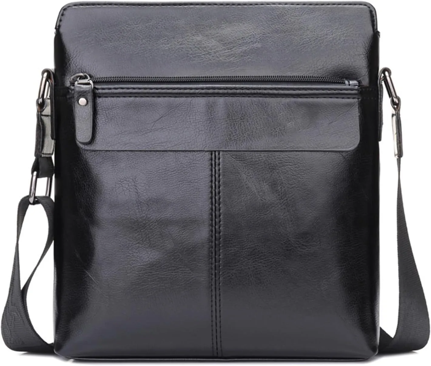 Men's Bag 1 Shoulder Bag Business Crossbody Bag Men's Casual Shoulder Bag(D)