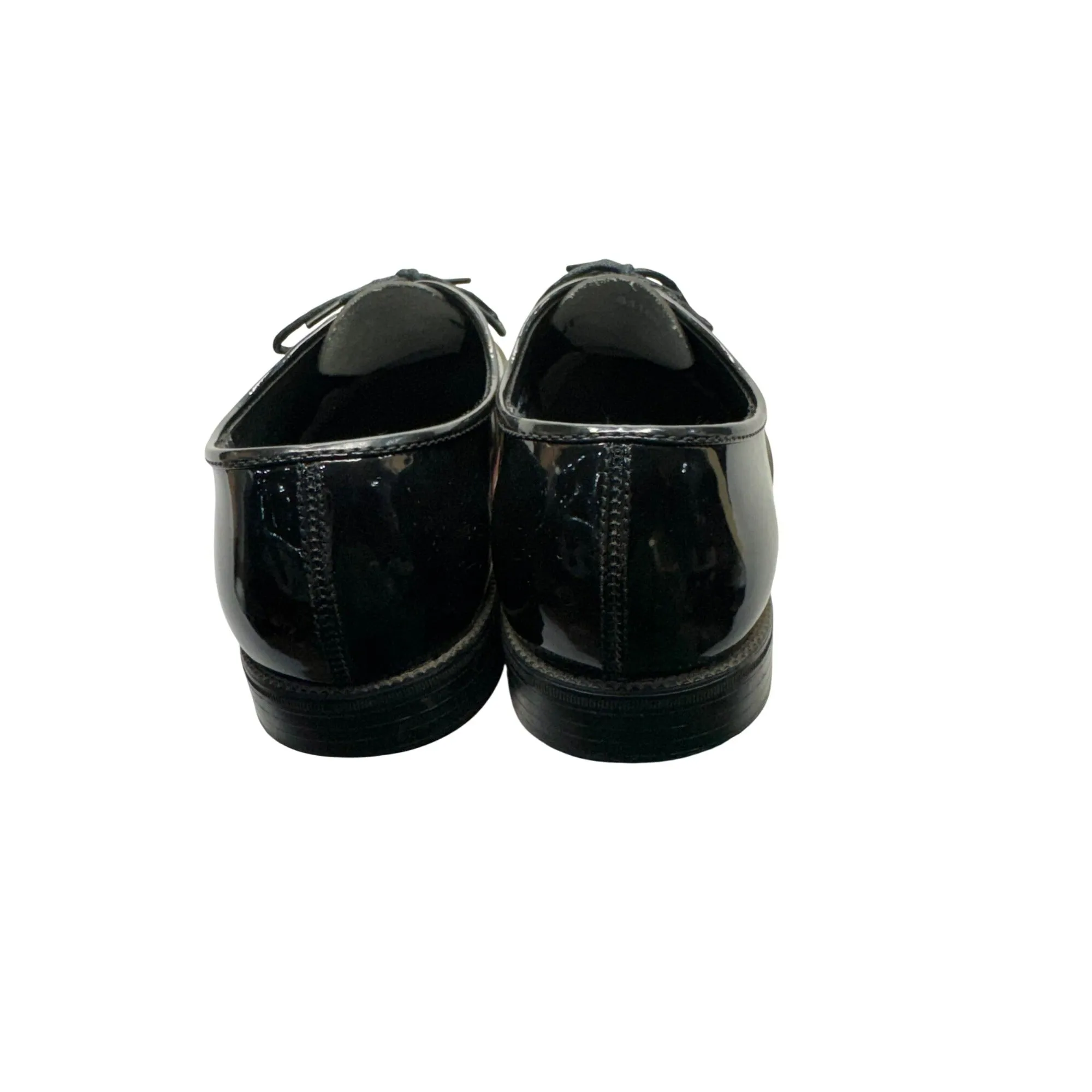 Mens Barclay Black Patent Leather Dress Shoes #5990