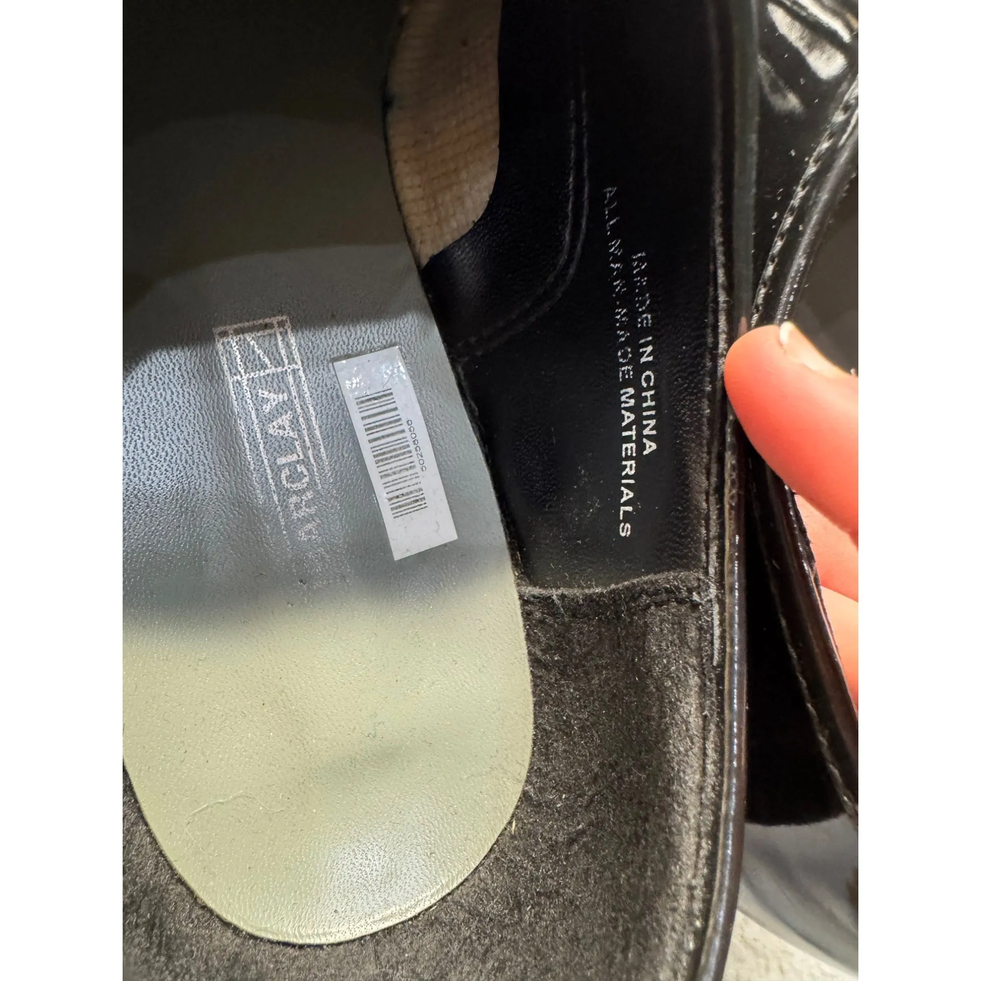 Mens Barclay Black Patent Leather Dress Shoes #5990
