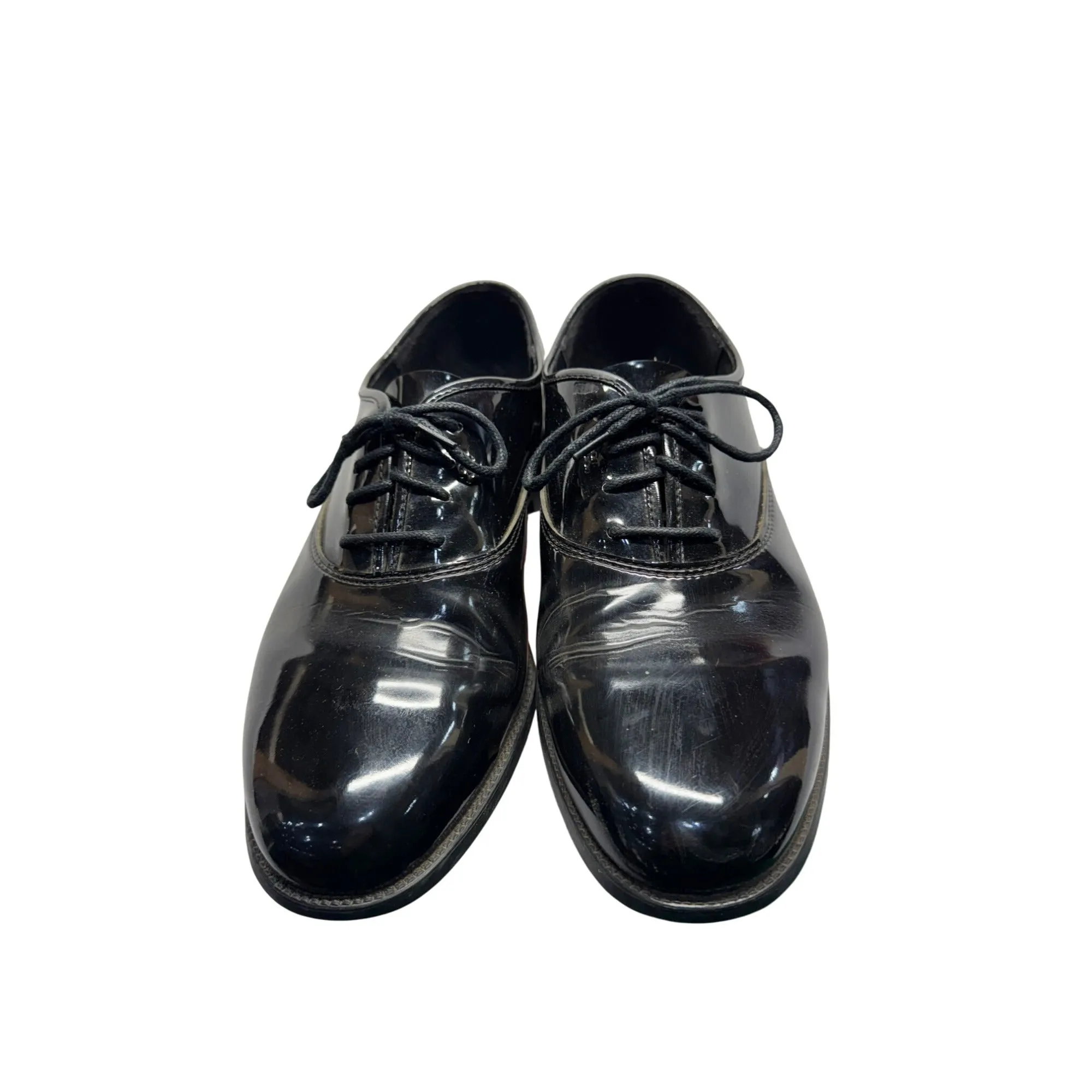 Mens Barclay Black Patent Leather Dress Shoes #5990