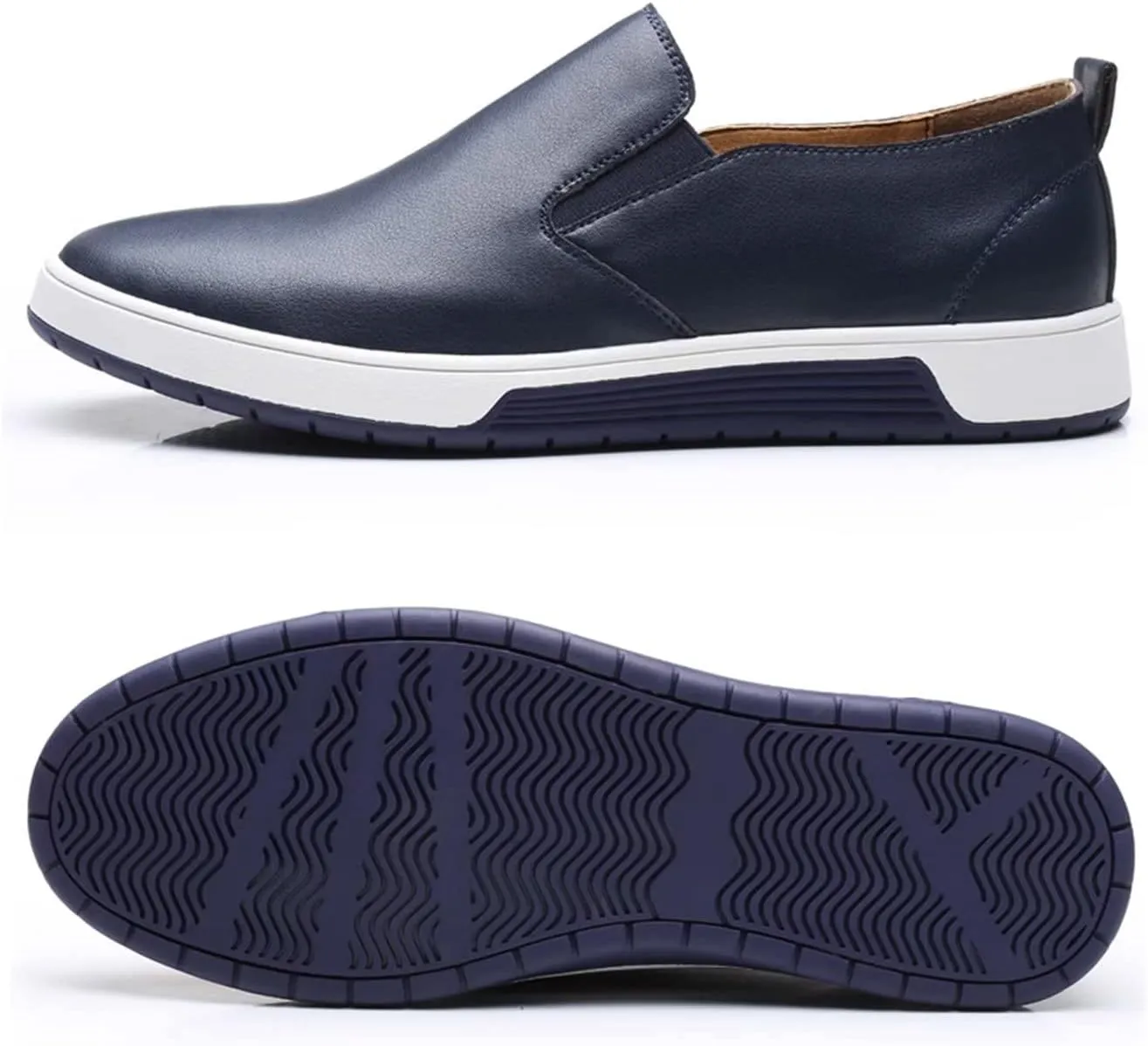 Men's Casual Oxford Shoes Lace-up Dress Shoes Comfortable Fashion Sneakers