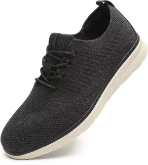 Men's Dress Oxfords Casual Walking Shoes Lightweight Mesh Business Work Sneakers Tennis Footwear