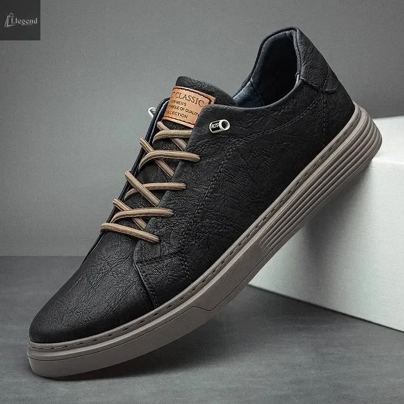 Mens Lace Up Oxford Leather Shoes