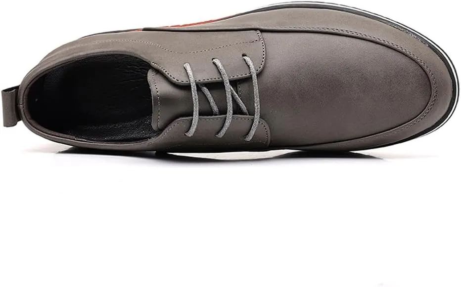 Men's Oxford Shoes Stylish Lace Up Comfortable Casual Walking Business Driving Dress Shoes