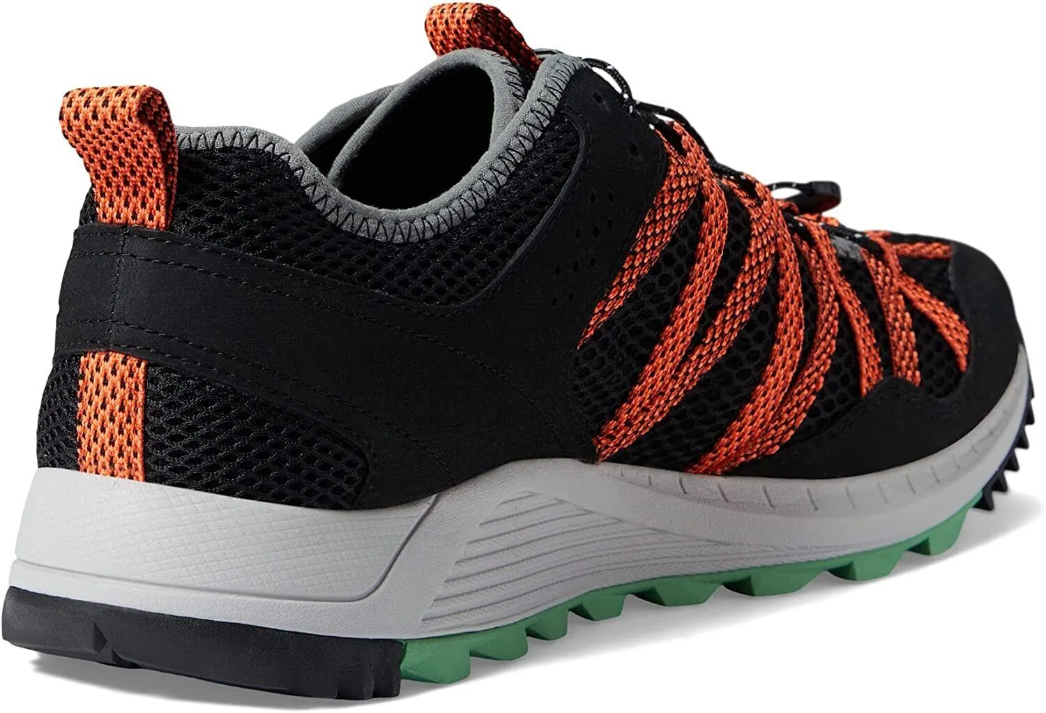 Merrell Men's Wildwood Aerosport Medium Width Black/Tangerine Mesh J067675