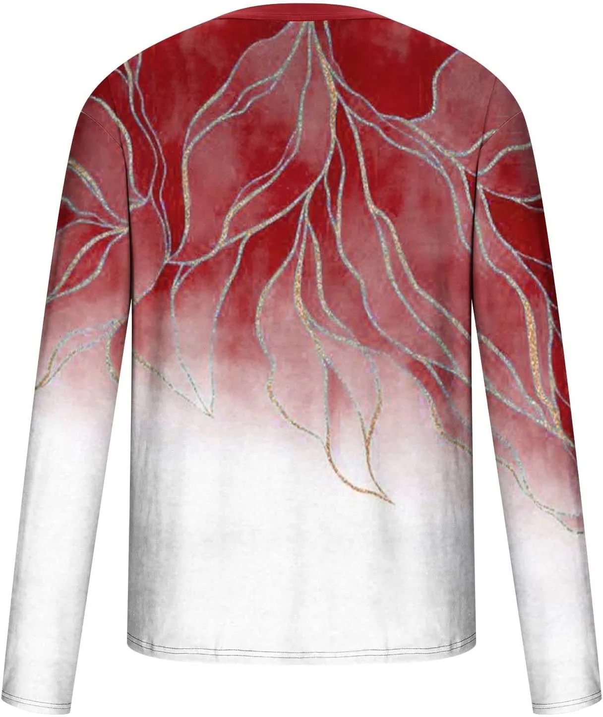 Muscularfit Long Sleeve Tee Shirts for Men Graphic Marble Print Casual Pullover Big and Tall Crewneck Sweatshirts Sports Tees