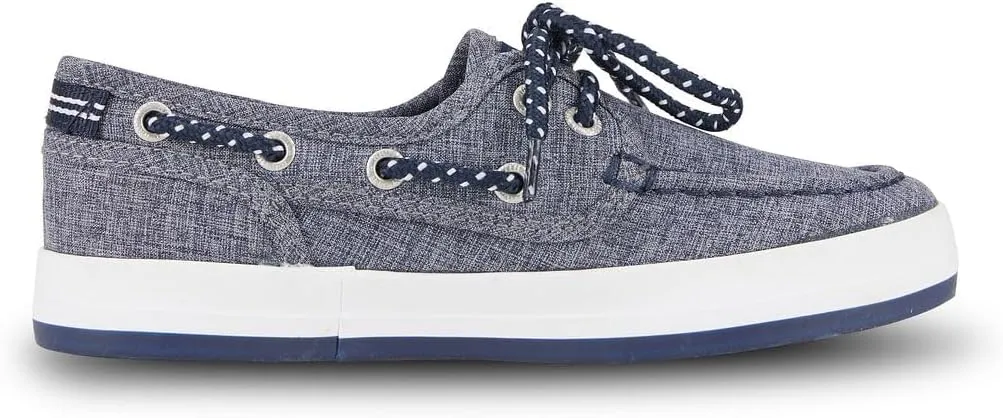 Nautica Kid's Spinnaker Youth Boat Shoe Casual Loafer 2 Eye Lace (Little Kid/Big Kid)