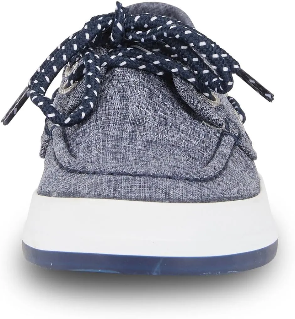 Nautica Kid's Spinnaker Youth Boat Shoe Casual Loafer 2 Eye Lace (Little Kid/Big Kid)