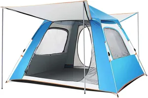 NIEH Automatic Dome Tent Canopy,Instant Pop Up Waterproof Tent,3-8 Person Family Camping Tent for Camping Hiking Travel Outdoor Activities