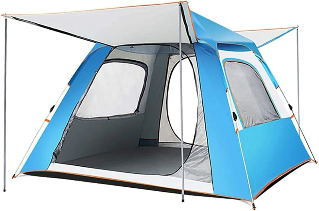 NIEH Automatic Dome Tent Canopy,Instant Pop Up Waterproof Tent,3-8 Person Family Camping Tent for Camping Hiking Travel Outdoor Activities