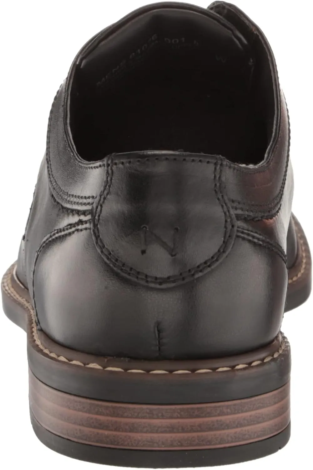 Nunn Bush Men's Hayden Plain Toe Oxford Dress Casual Leather Lace Up Shoes