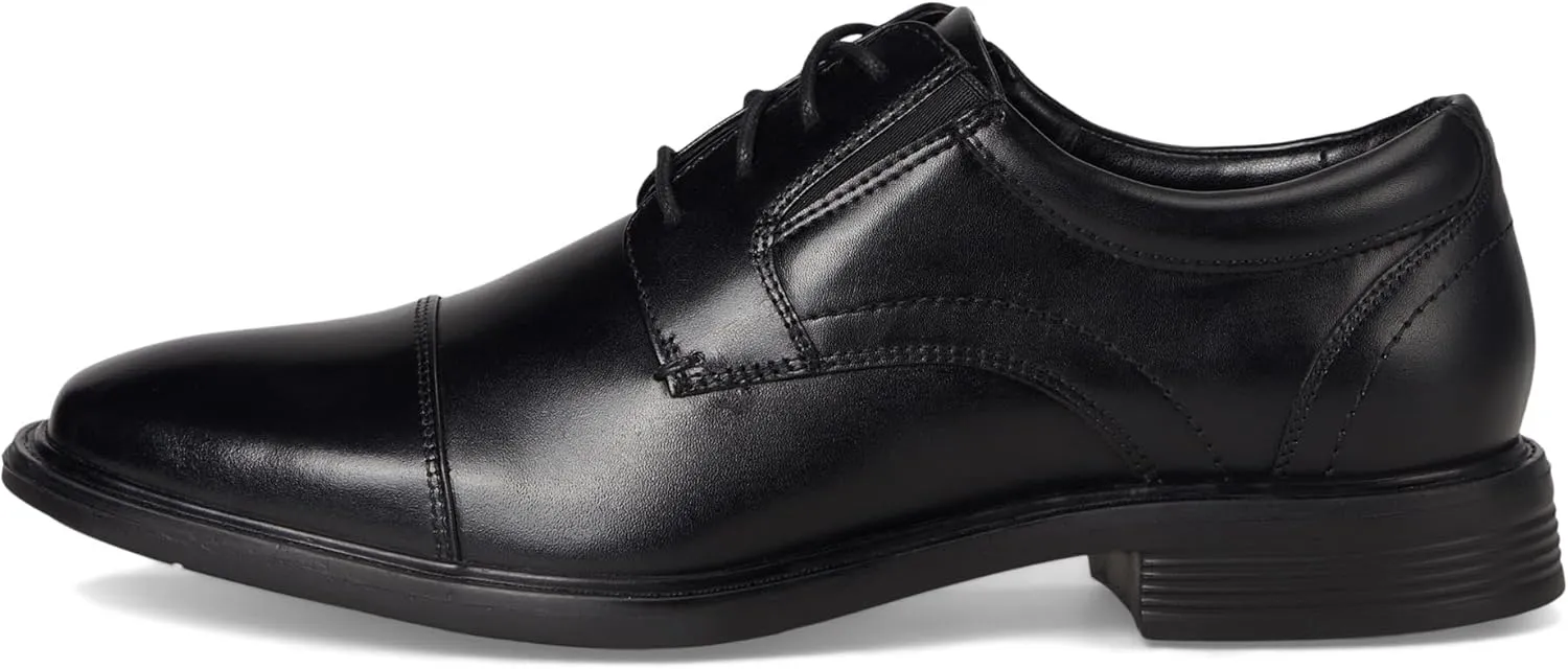 Nunn Bush Men's Stark Cap Toe Oxford Leather Business Formal Derby Dress Casual Lace-up