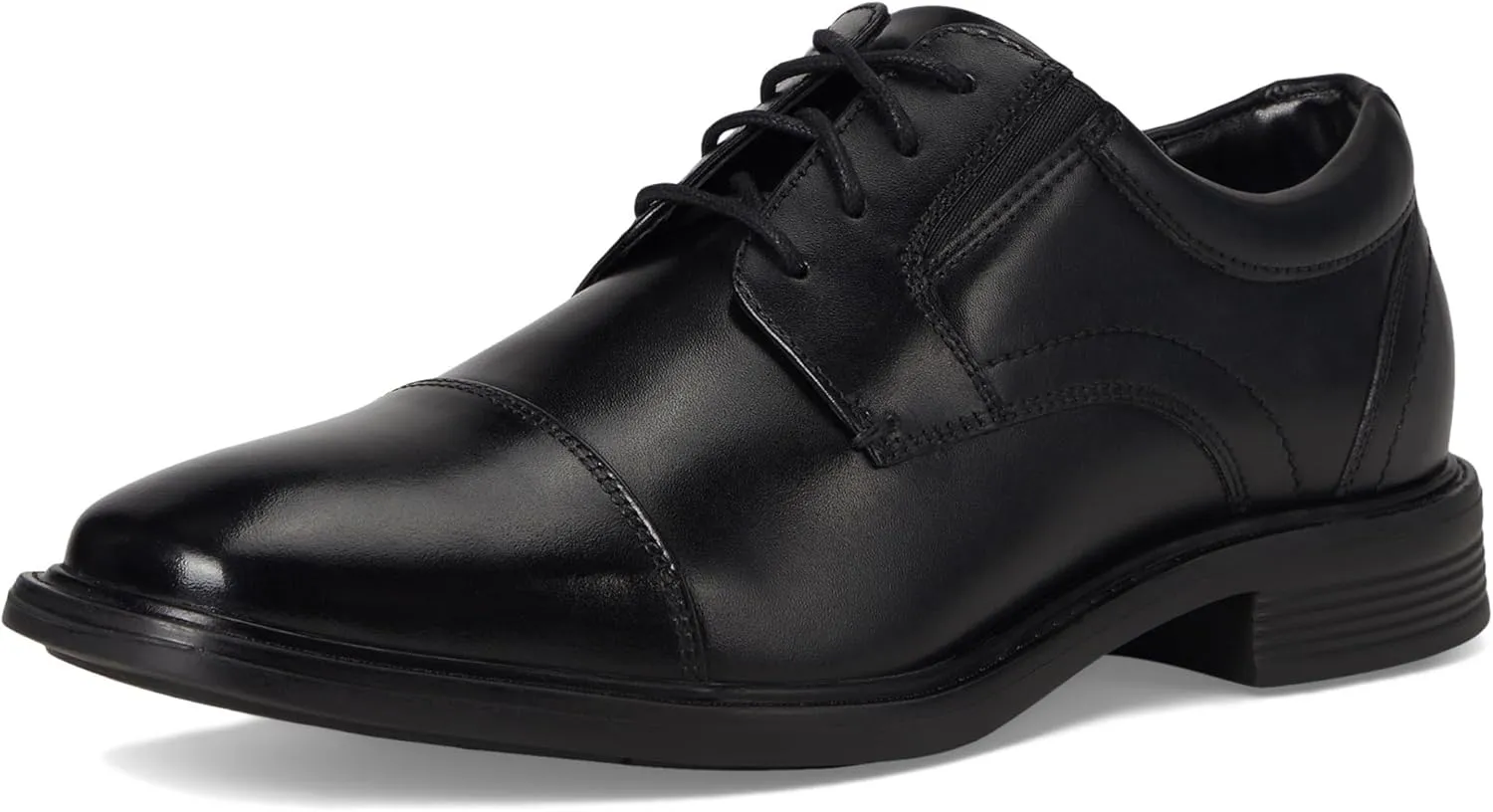 Nunn Bush Men's Stark Cap Toe Oxford Leather Business Formal Derby Dress Casual Lace-up