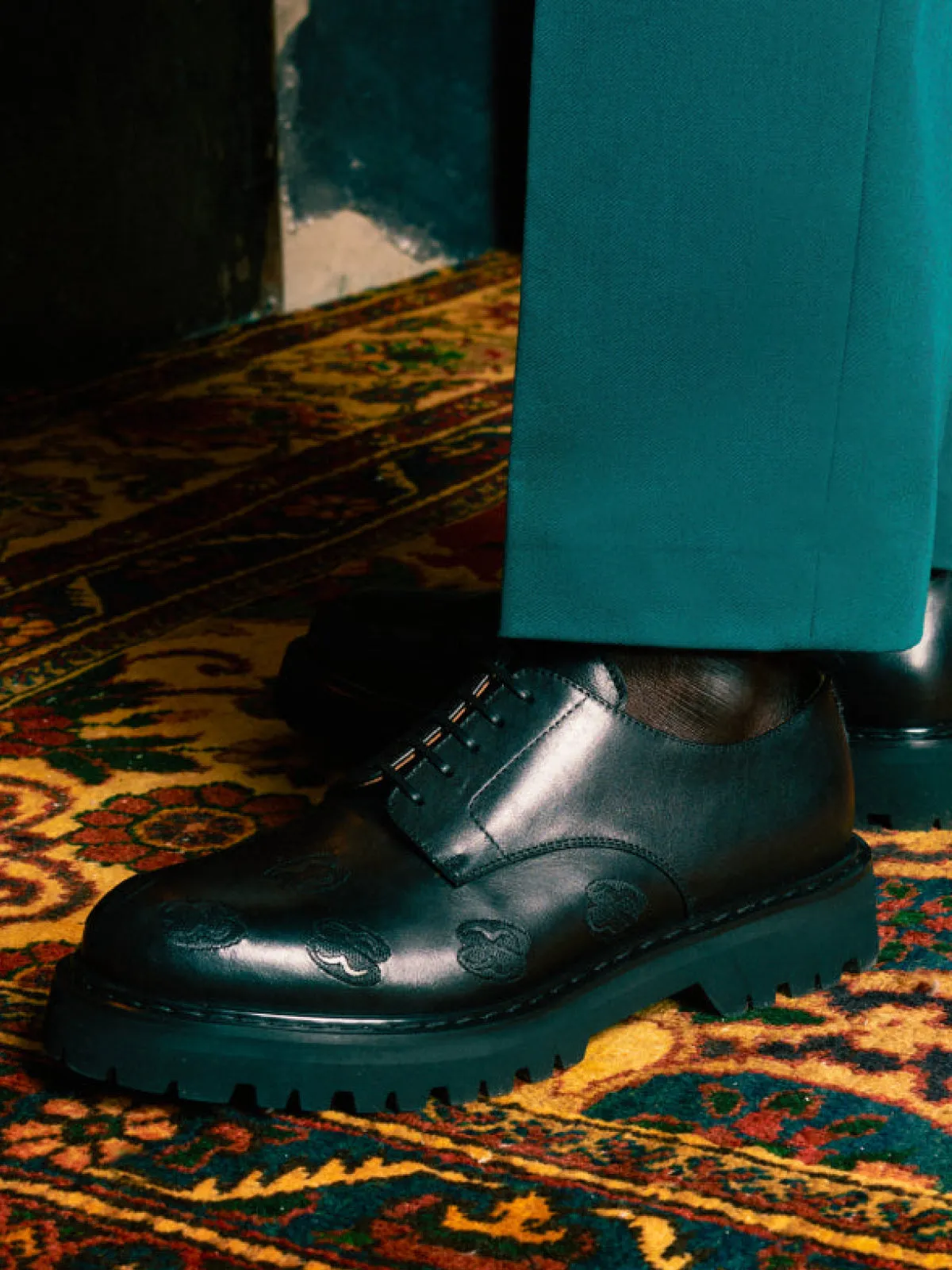 OBA Lace-up Lug Derby