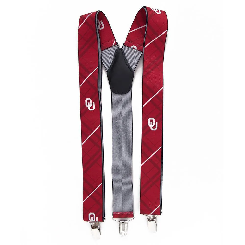 Oklahoma Sooners Ncaa Oxford Mens Suspenders