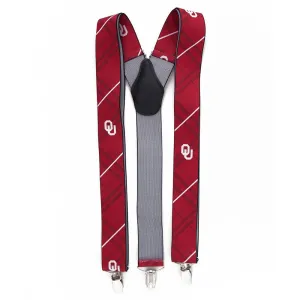 Oklahoma Sooners Ncaa Oxford Mens Suspenders